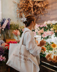 Canvas bag Kindness is always attractive
