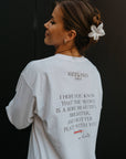 White Gildan Tee