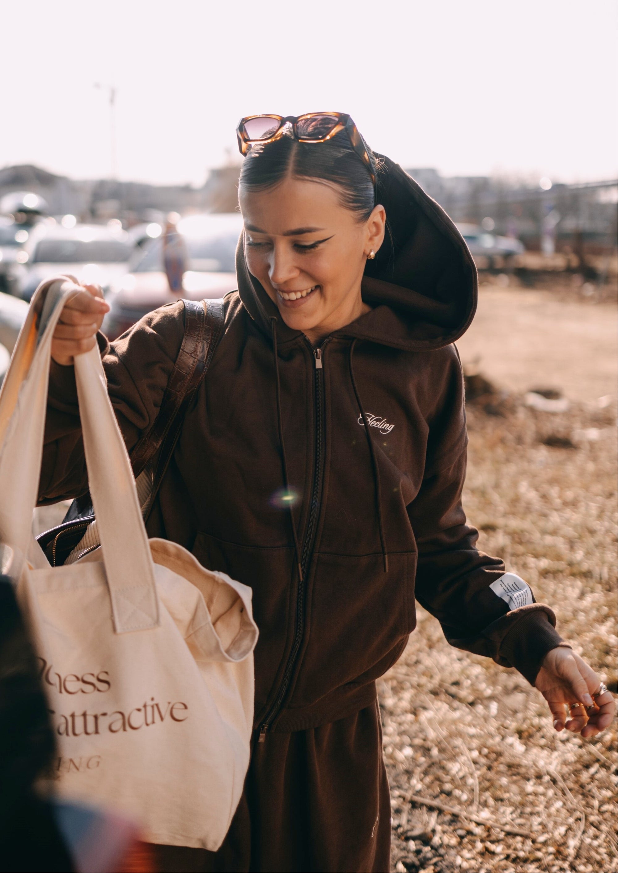 1st DROP! Hoodie &amp; Sweatpants Heeling Set