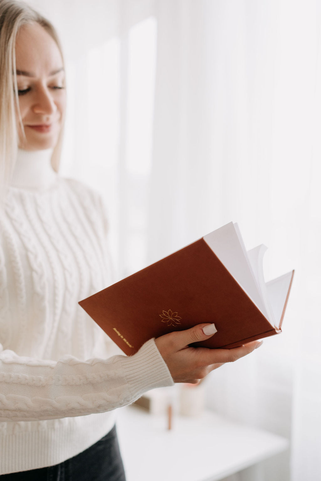 The Inner Talks Journal Brown/Gold